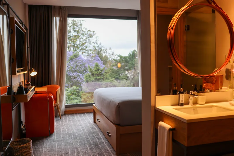 Double-bedded Bedroom at The Social House, view 3