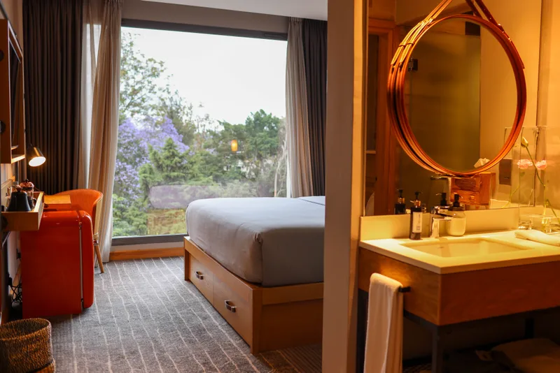 Double-bedded Bedroom at The Social House, view 5